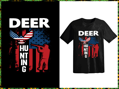 Hunting T-shirt Design design fashion t shirt design graphic design hunting t shirt design illustration svg t shirt typography t shirt design