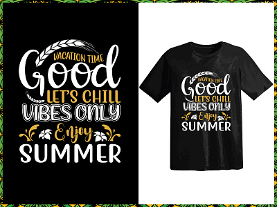 Summer t-shirt design