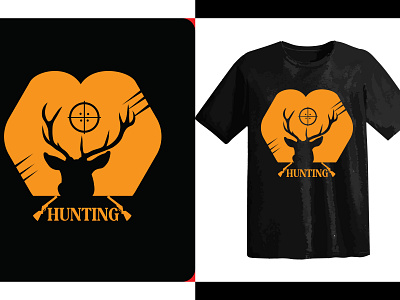 Hunting T-shirt Design design fashion t shirt design graphic design hunting hunting t shirt design illustration svg t shirt typography t shirt design