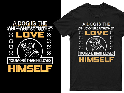 Dog T-shirt Design