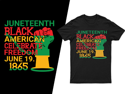 Juneteenth Day T Shirt Design