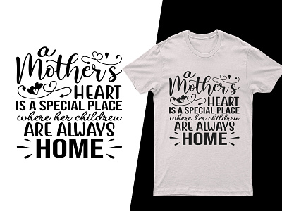 Mother's Day SVG T Shirt Design creative t shirt