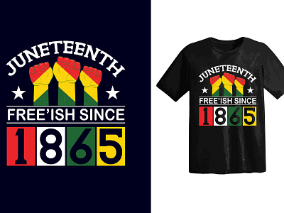 Juneteenth Day T Shirt Design graphic