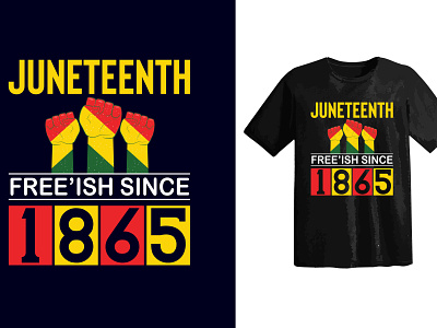 Juneteenth Day T Shirt Design graphic