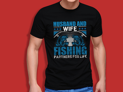 Fishing T-shirt design