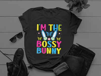 Easter day t-shirt design
