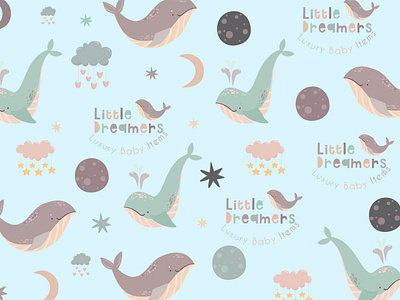 Branding Pattern for Little Dreamers