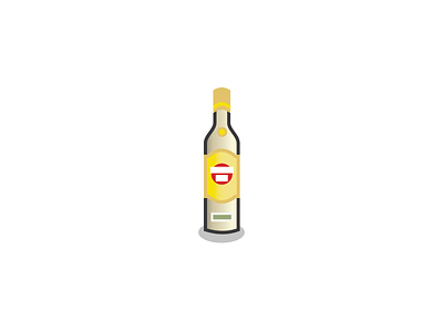 Havana Club drink flat icon illustration rebound rum vector