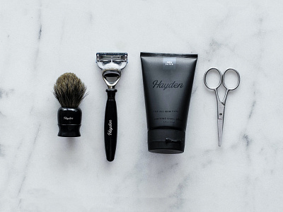 Hayden | Branding | Grooming & Fashion