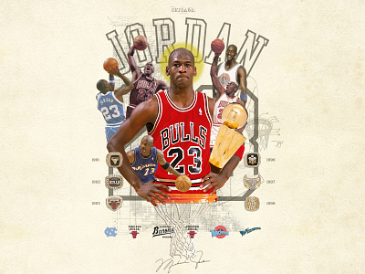 Legends Series - Jordan . 2021 air jordan basketball collage design illustration michael jordan nba north carolina poster series turdus wizards
