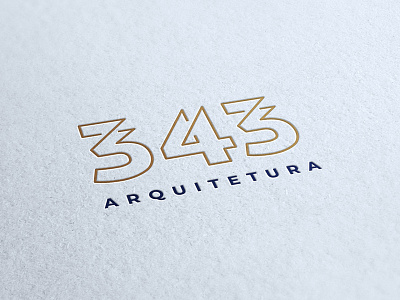 343 Arquitetura 343 architecture architecture logo arquitetura brand branding logo turdus