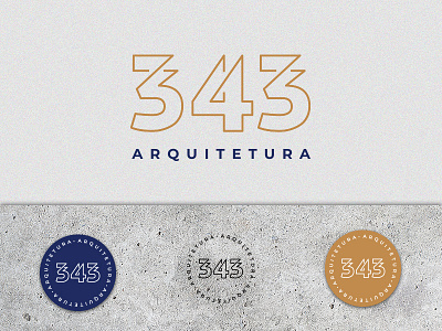 343 Arquitetura 343 architecture arquitetura brand branding logo turdus
