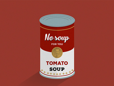 Campbell's Soup Nazi illustration illustrator no soup for you noise seinfeld soup soup nazi tomato turdus vector