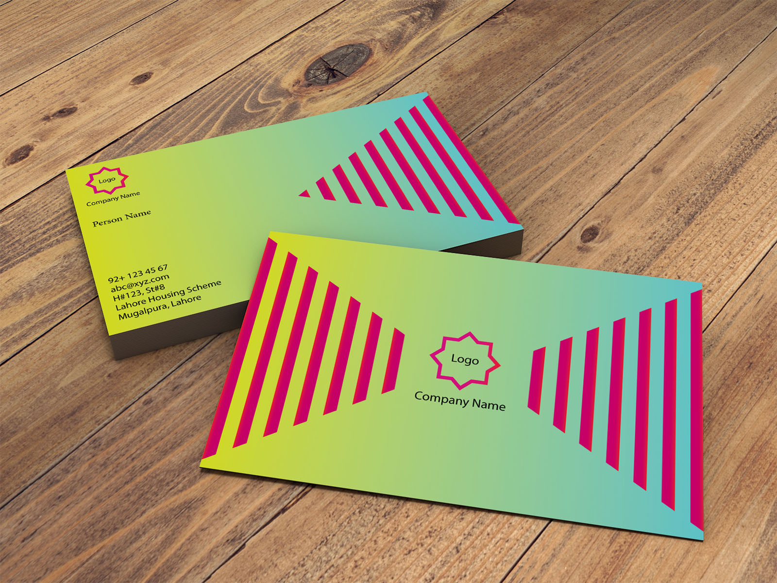 Business Cards by Basit Hameed on Dribbble