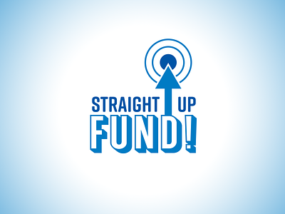 StraightUp Fund logo branding design logo logotype typography vector
