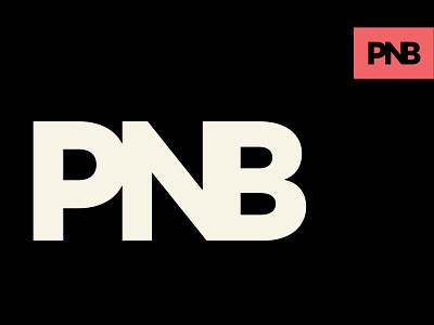 PNB Logo 2020 ballet branding dance logo logo design logotype theater typography vector