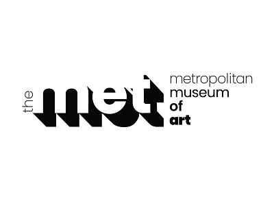 The Metropolitan Museum of Art: Rebrand Concept brand design branding branding and identity design graphic design logo logotype minimal modern design