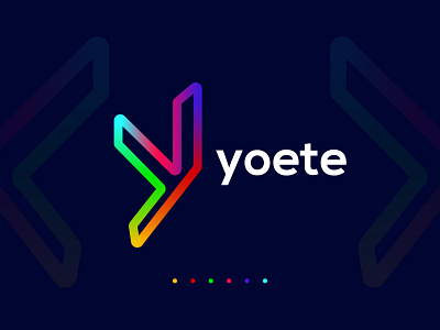Modern Y letter mark logo (yoete logo)