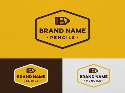 Brand Name Pencils b brand brand name logo pencil pencils