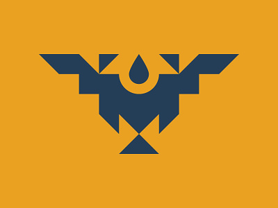 PHX bird geometric geometry logo phoenix