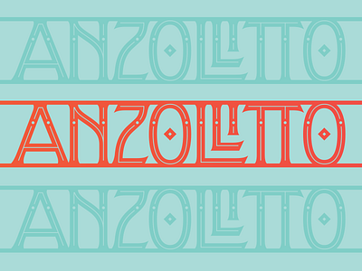 Ex Libris Detail anzollitto lettering ligature serif type typography