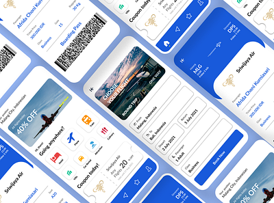 Travel Service - Mobile App branding mobile travel ui