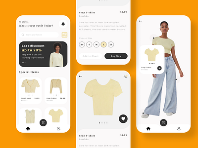 Clothing App Store - Mobile App