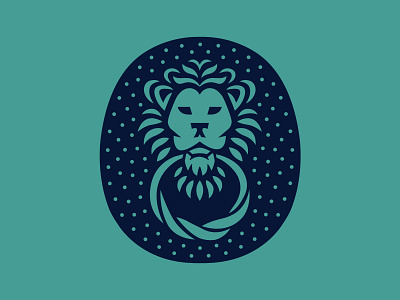 Lion Door Knocker Seal animal animal logo brand brand design brand identity branding door knocker identity identity design illustration interior design lion logo seal stars