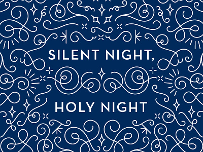 Silent Night Card Detail