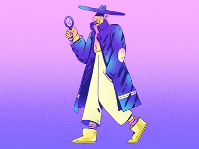 Character design - abstract comic - 5 character character design design dribbble gradients illustration
