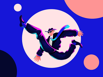 Soulman abstract character character design color composition design dribbble experimentation illustration shapes web