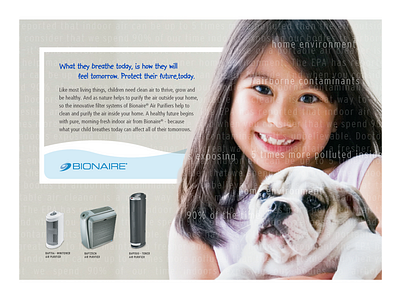 BIONAIRE AIR PURIFIERS: Purify Your Indoor Comforts branding design graphic design illustration thepoddotme typography