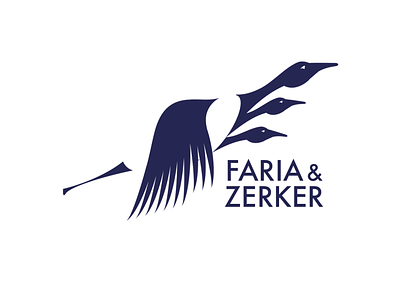 Logo Design: FARIA & ZERKER - Chartered Accountants branding design graphic design illustration logo thepoddotme vector