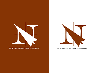 Logo Design: Northwest Mutual Funds branding design graphic design logo thepoddotme typography vector