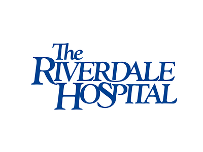 Logo Design: The Riverdale Hospital branding design graphic design logo thepoddotme typography vector