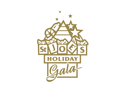 Logo Design: St. Joseph Hospital - Holiday Gala Event branding design graphic design illustration logo thepoddotme typography vector