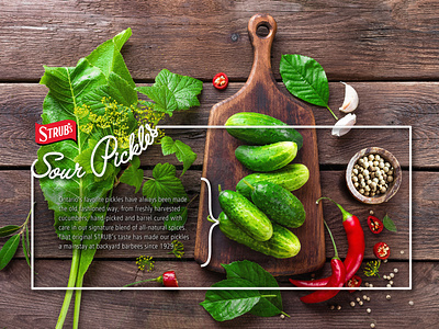 In-store Signage: Strub's Pickles branding design food display food packaging food packs graphic design illustration package design package graphics thepoddotme typography vector