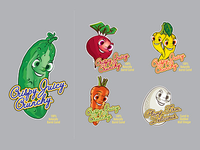 Package Design Illustration: Strub's Pickles branding design food packaging food packs graphic design illustration package design thepoddotme typography vector