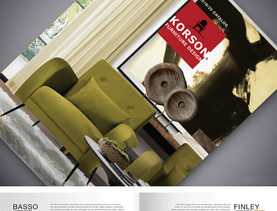 Korson Furniture: Catalog Design book design branding brochure design catalog design design furniture graphic design illustration logo thepoddotme typography