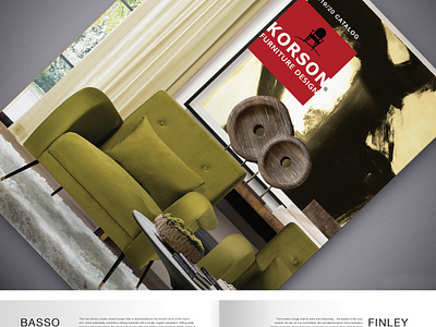 Korson Furniture: Catalog Design