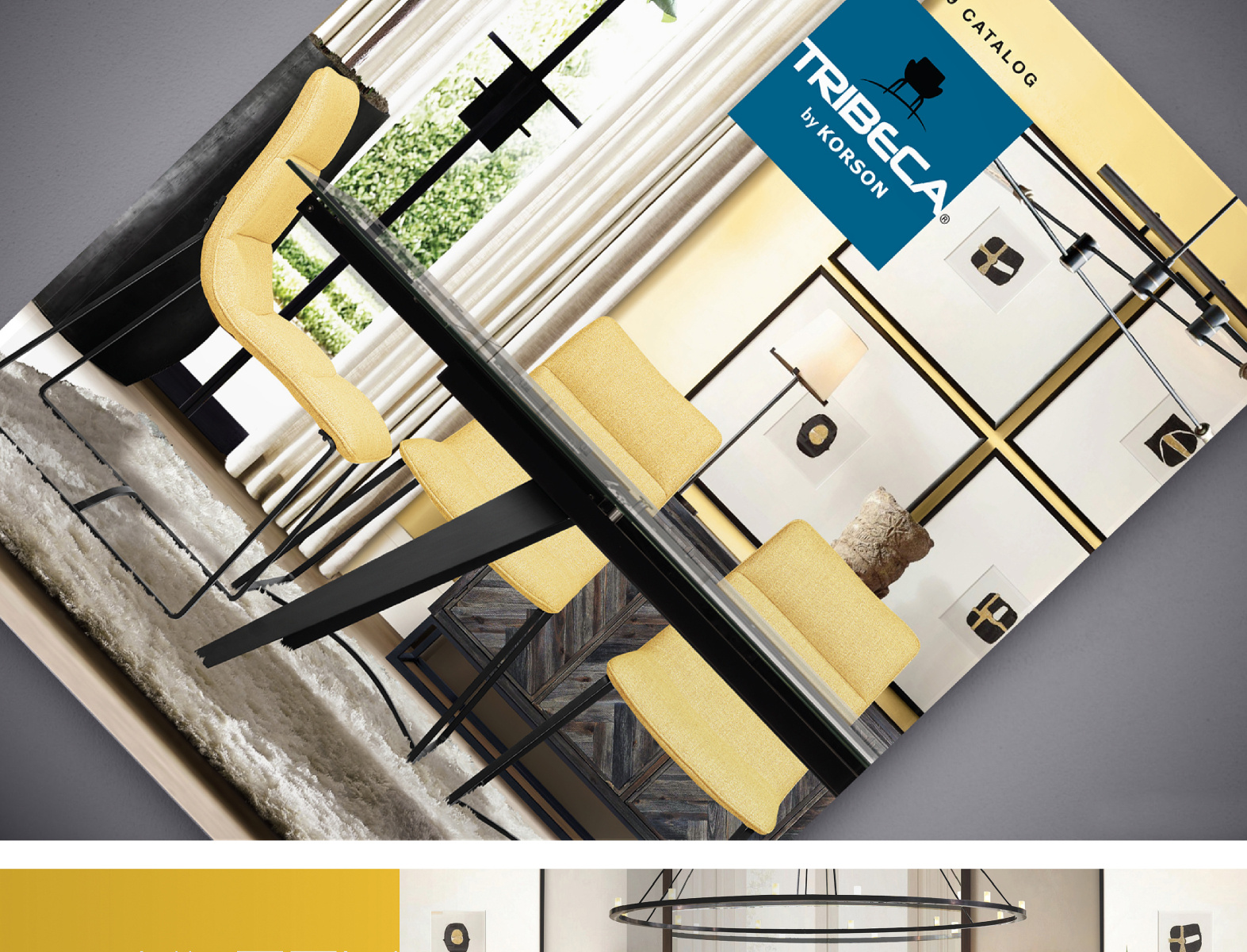 Korson Furniture Tribeca Catalog Design by The POD Agency on Dribbble