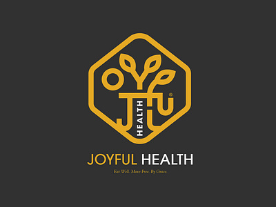 Joyful Health: Logo Design branding design graphic design logo thepoddotme typography vector