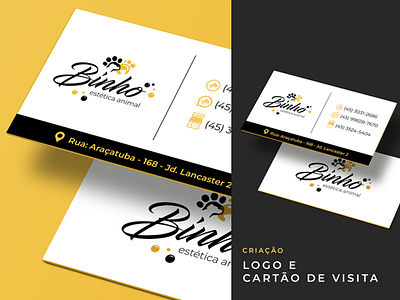 Binho Estética Animal branding graphic design logo ui