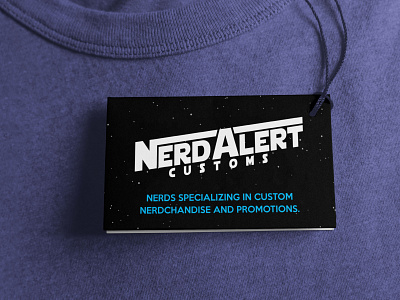 Nerd Alert Logo brand clothing design illustration logo space star starwars tag typography vector wars