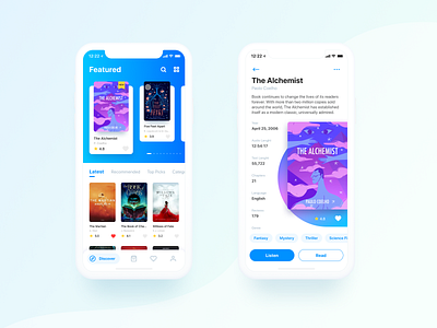 Readercoin app design