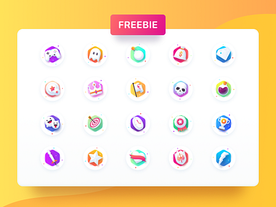 Freebie. Random Icon Set