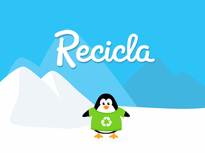 Recicla Game Prototype app child design education environment game ice prototype recycling tablet waste
