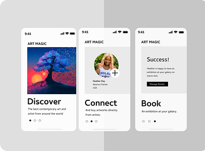 Art Magic design ui
