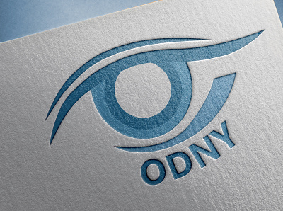 Odny Optical Company Logo adobe illustrator adobe photoshop branding design graphic design logo mockup mockup logo typography vector