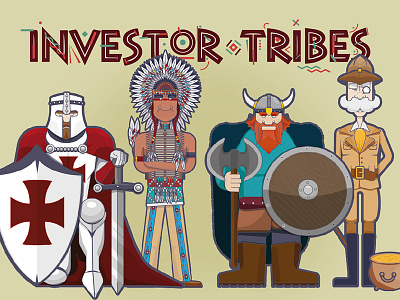 Tribes Illustration colour illustration tribes